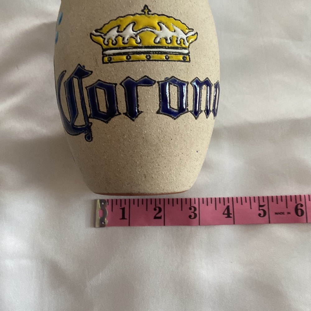 Corona beer pottery piece - Picture 9 of 10